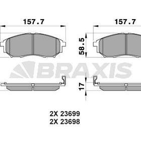 Nissan Murano 3.5L 4x4 08 Arka İkaz Kablolu Fren Diski