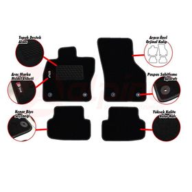 Nissan Navara 2006-2013 Premium Oto Paspas Seti