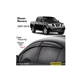 Nissan Navara 2007-2016 Mugen Cam Rüzgarlığı