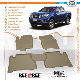 Nissan Navara 2015-2016 4D Havuzlu Oto Paspas