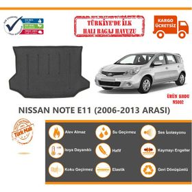 Nissan Note E11 2006-2013 Halı Bagaj Havuzu