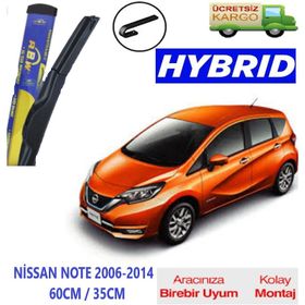 Nissan Note RBW Hybrid 2006-2014 Silecek Takımı