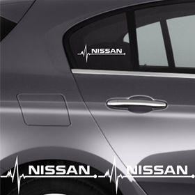 Nissan Primera Siyah Ritim Oto Sticker