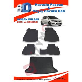 Nissan Pulsar 2016 ve Sonrası Paspas ve Bagaj Havuzu