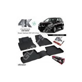 Nissan Qashqai 1 2007-2014 4D Havuzlu Paspas