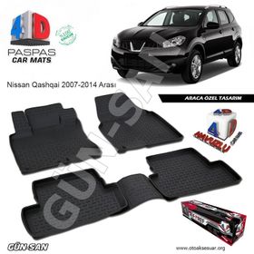 Nissan Qashqai 1 2007-2014 4D Havuzlu Paspas