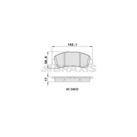 Nissan Qashqai 1.6L 06 292x5 Düz Arka Fren Diski