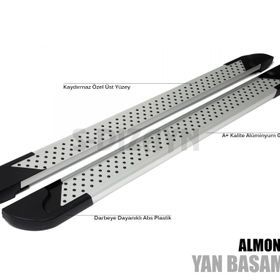 Nissan Qashqai +2 2009-2013 Almond Yan Basamak