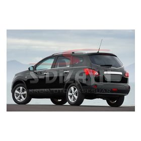 Nissan Qashqai +2 2010-2014 Krom Cam Çıtası