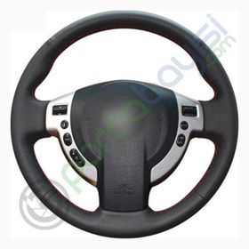 Nissan Qashqai 2007-13 Araca Özel Dikişli Deri Direksiyon Kılıfı