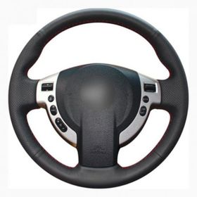 Nissan Qashqai 2007-13 Araca Özel Dikişli Deri Direksiyon Kılıfı