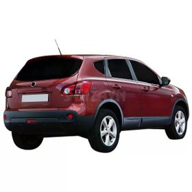 Nissan Qashqai 2007-2010 4 Parça Krom Cam Çıtası