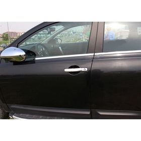 Nissan Qashqaı 2007-2010 4 Parça Paslanmaz Çelik Cam Çıtası