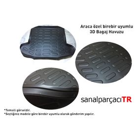 Nissan Qashqai 2007-2013 3d Bagaj Havuzu