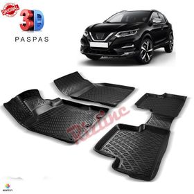 Nissan Qashqai 2007-2013 3D Havuzlu Paspas