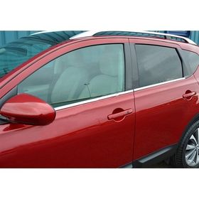 Nissan Qashqai 2007-2013 4 Parça Krom Cam Çıtası