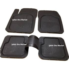 Nissan Qashqai 2007-2013 Seti 3D Havuzlu Paspas
