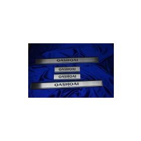 Nissan Qashqai 2007-2014 4 Parça Krom Kapı Eşiği