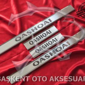 Nissan Qashqai 2007-2014 4 Parça Krom Kapı Eşiği