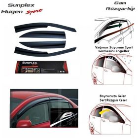 Nissan Qashqai 2007-2014 Arası 4 Mügen Cam Rüzgarlığı