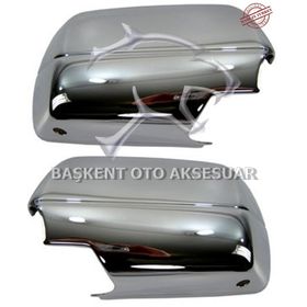 Nissan Qashqai 2007-2014 Krom 2 Parça Ayna Kapağı
