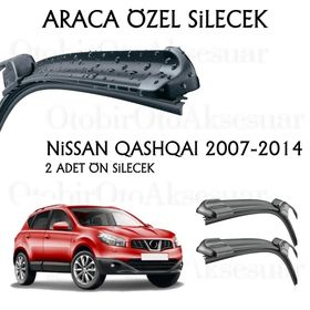 Nissan Qashqai 2007-2014 Muz Silecek Takımı