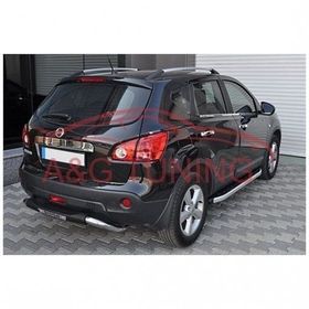 Nissan Qashqai 2010-2013 Paslanmaz Çelik 4 Parça Krom Cam Çıtası