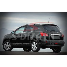 Nissan Qashqai 2010-2013 Sensörlü Krom Bagaj Çıtası