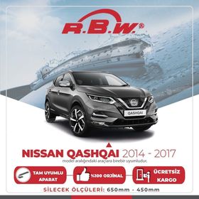 Nissan Qashqai 2014-2017 Muz Silecek Takımı
