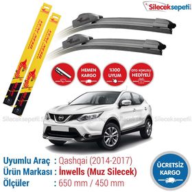 Nissan Qashqai 2014-2017 Muz Silecek Takımı