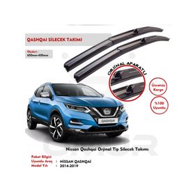 Nissan Qashqai 2014-2017 Silecek Takımı