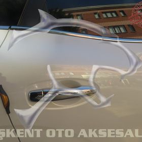 Nissan Qashqai 2014 Üzeri 4 Kapı Krom Kapı Kolu