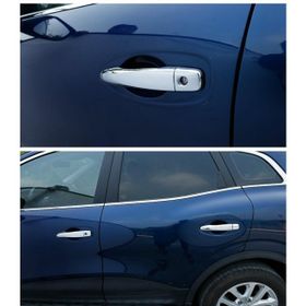 Nissan Qashqai 2014 Üzeri Paslanmaz Çelik 4 Kapı Krom Kapı Kolu