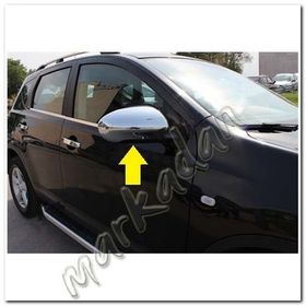 Nissan Qashqai Abs 2007 2014 2 Parça Krom Ayna Kapağı