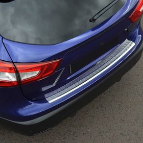 Nissan Qashqai Arka 2014-2017 Krom Tampon Eşiği