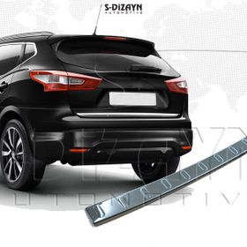 Nissan Qashqai Arka 2014 Üzeri Krom Tampon Eşiği