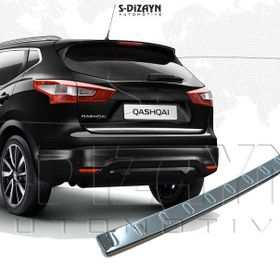Nissan Qashqai Arka 2014 Üzeri Krom Tampon Eşiği