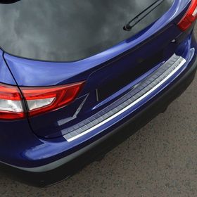 Nissan Qashqai Arka Taşlı 2014-2017 Krom Tampon Eşiği