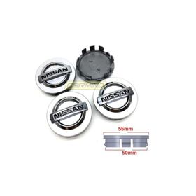 Nissan Qashqai Juke Gri 48 - 54 mm Jant Göbeği