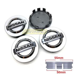 Nissan Qashqai Juke Gri 48 - 54 mm Jant Göbeği