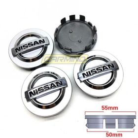 Nissan Qashqai Juke Gri 48 - 54 mm Jant Göbeği