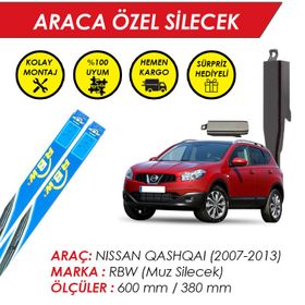 Nissan Qashqai RBW 2007-2013 Muz Silecek Takımı