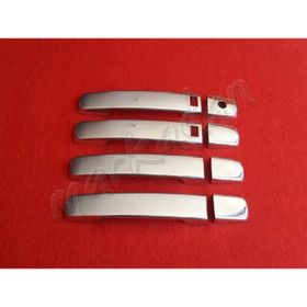 Nissan Qashqai Sensörlü 2007 2014 Paslanmaz Çelik 4 Kapı Krom Kapı Kolu