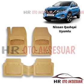 Nissan Qashqai Uyumlu 3D Havuzlu Paspas