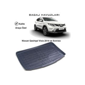 Nissan Qashqai Visia 2014 Ve Sonrası 3d Bagaj Havuzu