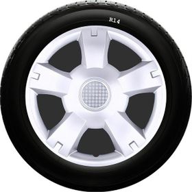 Nissan SKS-SJS 201 14 İnç 4 Adet Kırılmaz Jant Kapağı