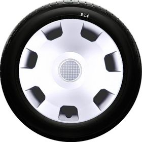 Nissan SKS-SJS 207 14 İnç 4 Adet Kırılmaz Jant Kapağı