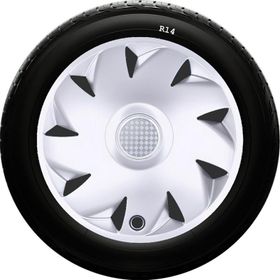 Nissan SKS-SJS 210 14 İnç 4 Adet Kırılmaz Jant Kapağı