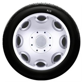 Nissan SKS-SJS 300 15 İnç 4 Adet Kırılmaz Jant Kapağı