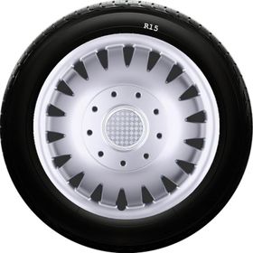 Nissan SKS-SJS 320 15 İnç 4 Adet Kırılmaz Jant Kapağı